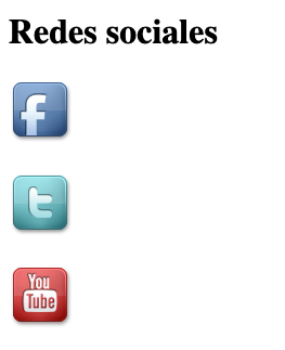 Actividad redes sociales